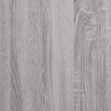 Hifi-benk grå sonoma 74,5x38x48 cm konstruert tre