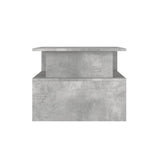 Salongbord betonggrå 90x55x42,5 cm konstruert tre