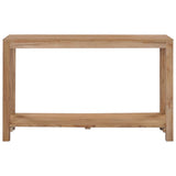 Konsollbord 120x35x75 cm heltre teak