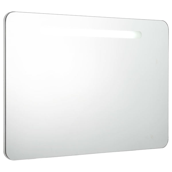 LED-speilskap til bad 80x9,5x55 cm