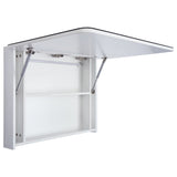 LED-speilskap til bad 80x9,5x55 cm