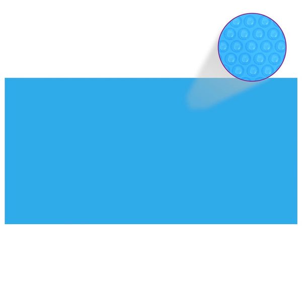 Bassengtrekk blå 488x244 cm PE