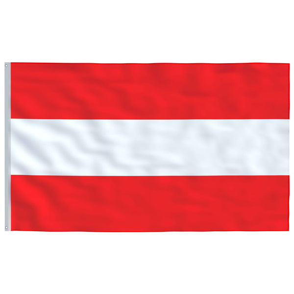 Østerriksk flagg 90x150 cm