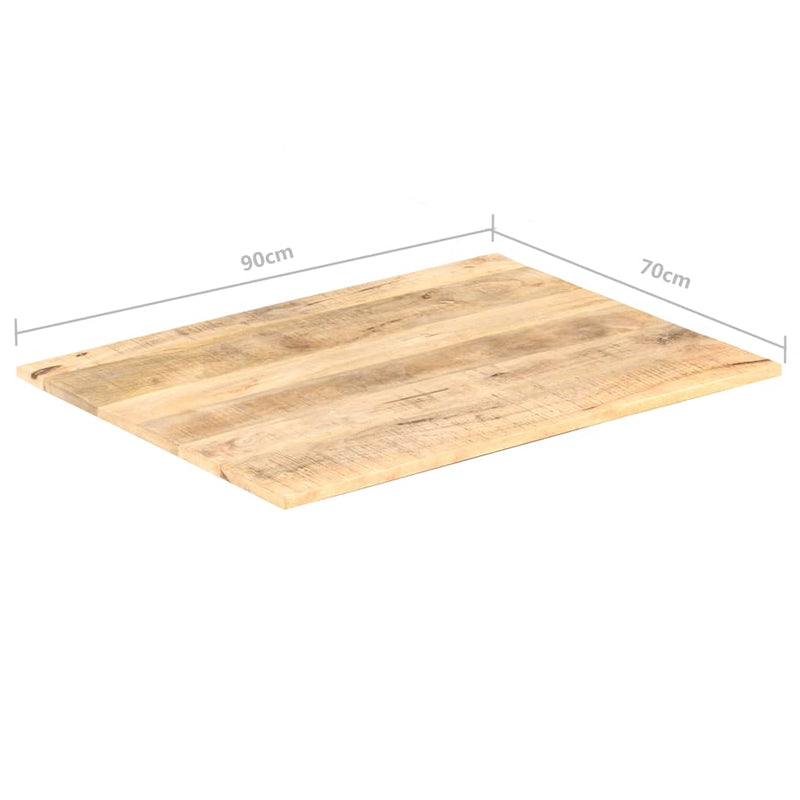 Bordplate heltre mango 15-16 mm 90x70 cm