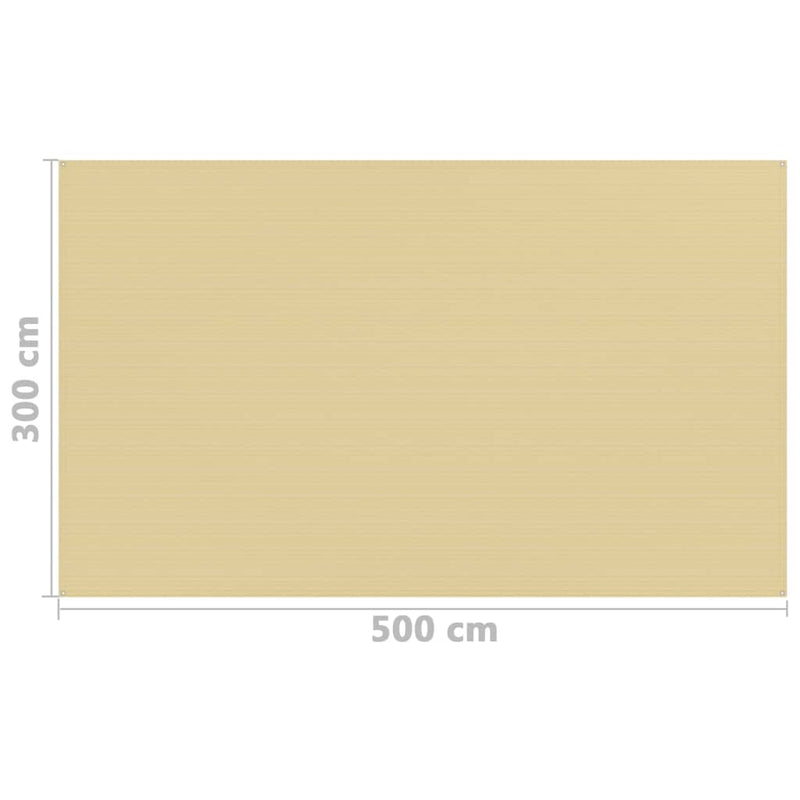 Teltteppe 300x500 cm beige