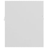 Servantskap hvit 80x38,5x46 cm sponplate