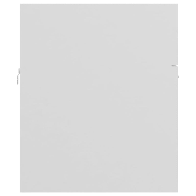 Servantskap hvit 80x38,5x46 cm sponplate