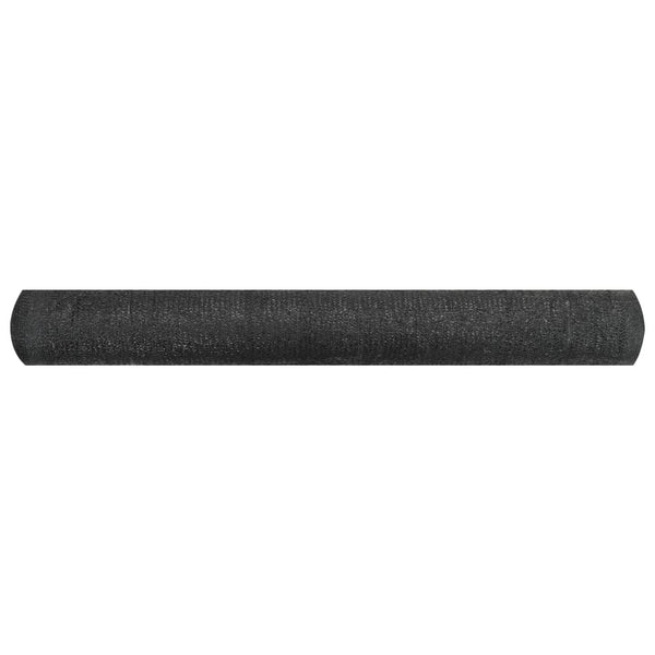 Skjermnett svart 2x25 m HDPE 150 g/m²