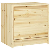 Nattbord 2 stk 40x30,5x40 cm heltre gran