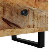 Nattbord 2 stk 40x33x46 cm heltre mango