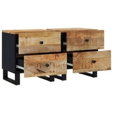 Nattbord 2 stk 40x33x46 cm heltre mango