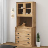 Highboard VIGO 80x40x176 cm heltre furu