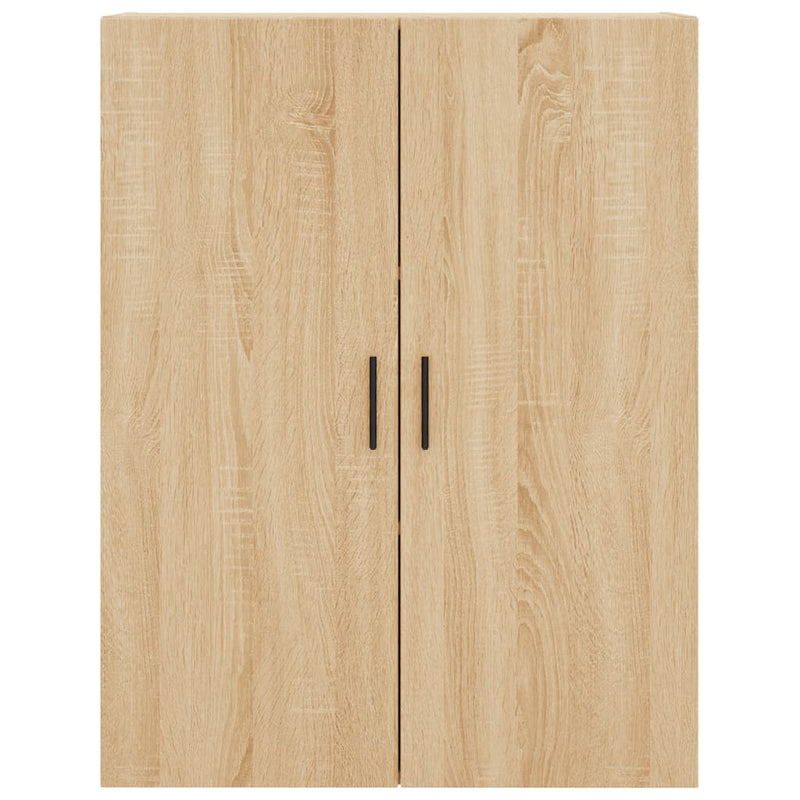 Highboard sonoma eik 69,5x34x180 cm konstruert tre