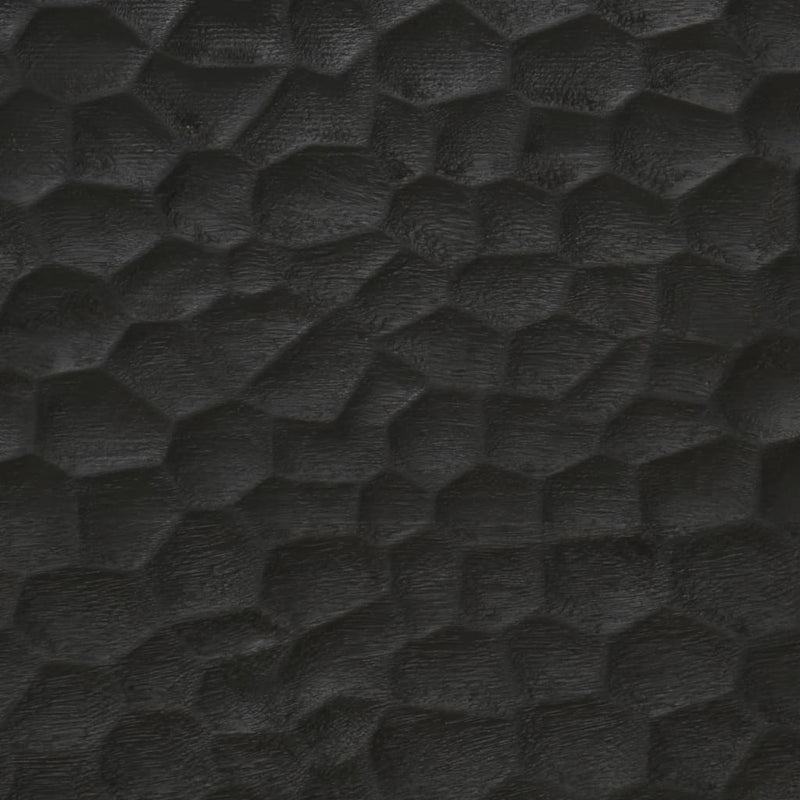 Salongbord svart 80x50x40 cm heltre furu
