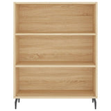 Highboard sonoma eik 69,5x34x180 cm konstruert tre