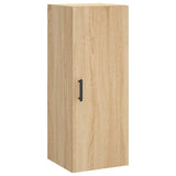 Highboard sonoma eik 34,5x34x180 cm konstruert tre