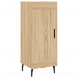 Highboard sonoma eik 34,5x34x180 cm konstruert tre