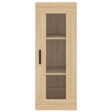 Highboard sonoma eik 34,5x34x180 cm konstruert tre