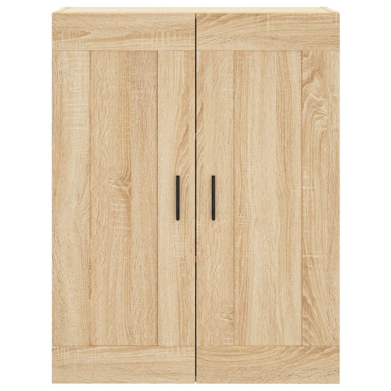 Highboard sonoma eik 69,5x34x180 cm konstruert tre