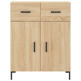 Highboard sonoma eik 69,5x34x180 cm konstruert tre