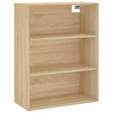 Highboard sonoma eik 69,5x34x180 cm konstruert tre