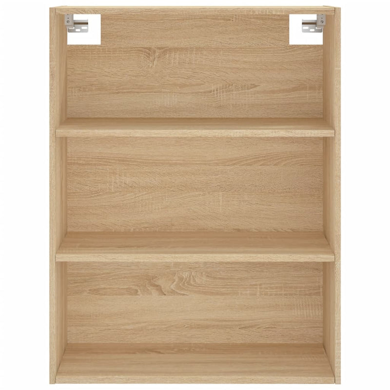 Highboard sonoma eik 69,5x34x180 cm konstruert tre