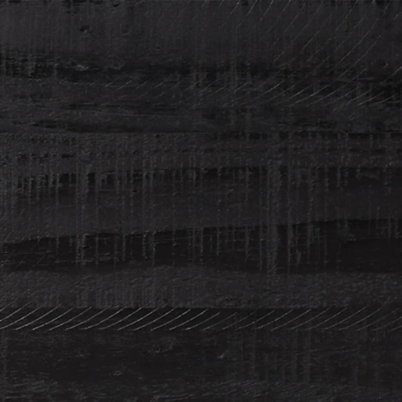 Nattbord 2 stk svart 36x30x45 cm heltre furu