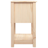 Nattbord 2 stk 40x35x61,5 cm heltre furu