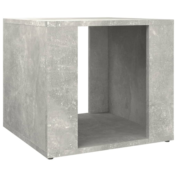 Nattbord betonggrå 41x40x36 cm konstruert tre