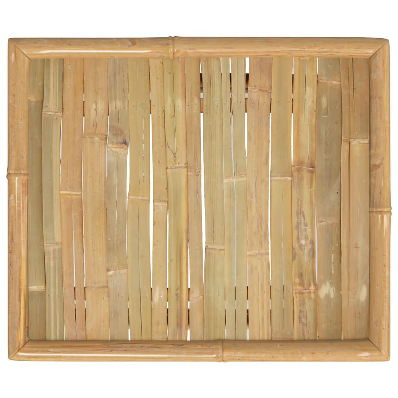 Hagebord 65x55x30 cm bambus