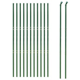 Nettinggjerde grønn 2,2x25 m galvanisert stål