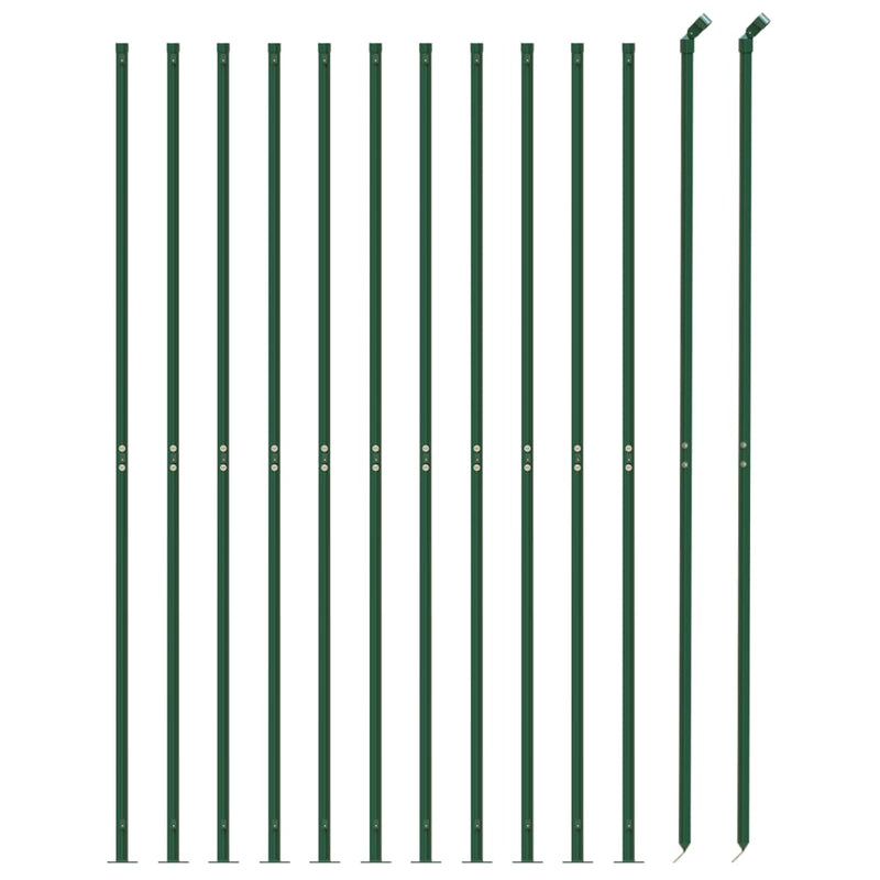Nettinggjerde med flens grønn 1,1x25 m