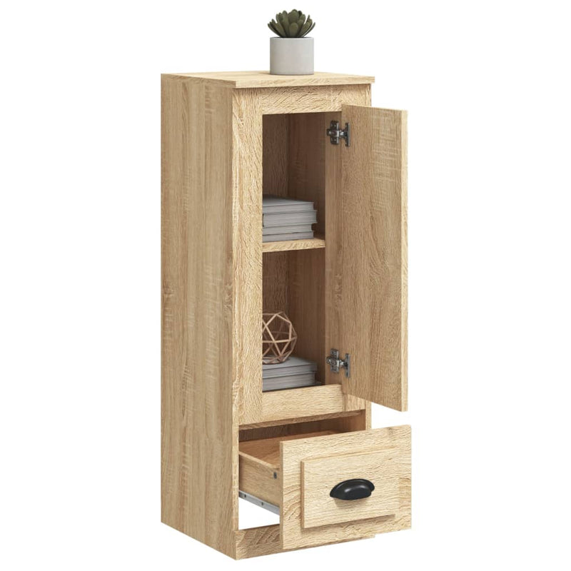 Highboard sonoma eik 36x35,5x103,5 cm konstruert tre