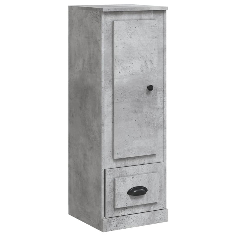 Highboard betonggrå 36x35,5x103,5 cm konstruert tre