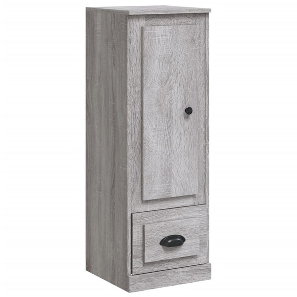 Highboard grå sonoma 36x35,5x103,5 cm konstruert tre