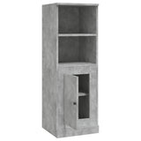 Highboard betonggrå 36x35,5x103,5 cm konstruert tre