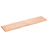 Bordplate lysebrun 160x40x(2-4)cm behandlet heltre naturlig