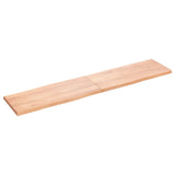 Bordplate lysebrun 180x40x(2-4)cm behandlet heltre naturlig