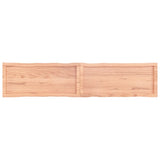 Bordplate lysebrun 180x40x(2-4)cm behandlet heltre naturlig