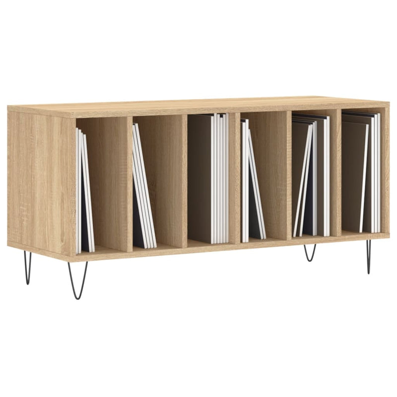 Hifi-benk sonoma eik 100x38x48 cm konstruert tre