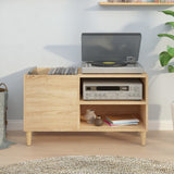 Hifi-benk sonoma eik 84,5x38x48 cm konstruert tre