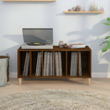 Hifi-benk brun eik 100x38x48 cm konstruert tre