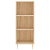 Highboard sonoma eik 34,5x32,5x180 cm konstruert tre