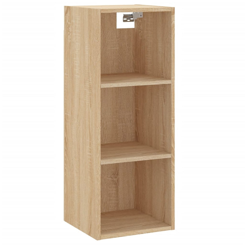 Highboard sonoma eik 34,5x32,5x180 cm konstruert tre