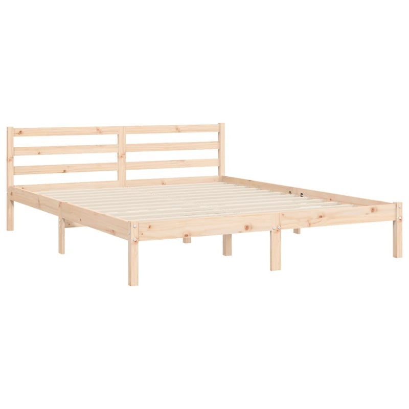 Sengeramme med hodegavl King Size heltre