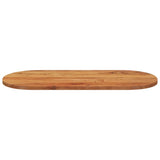 Bordplate 110x50x3,8 cm oval heltre akasie