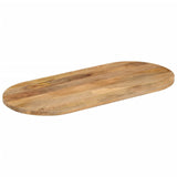 Bordplate 110x40x2,5 cm oval heltre mango