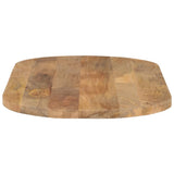 Bordplate 140x50x2,5 cm oval heltre mango