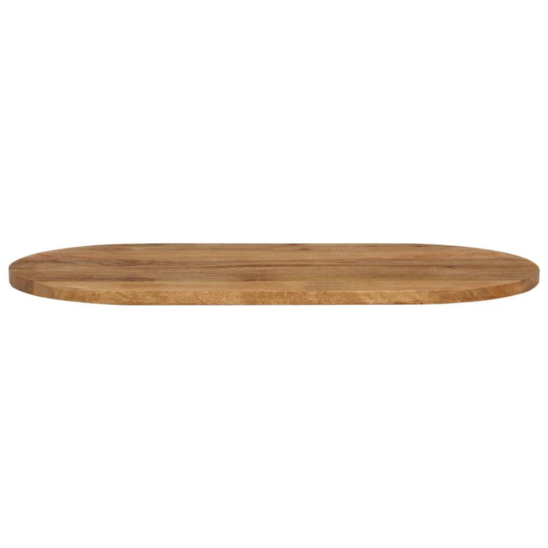 Bordplate 100x40x2,5 cm oval heltre mango