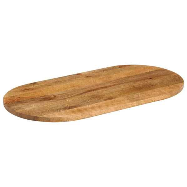 Bordplate 110x40x2,5 cm oval heltre mango